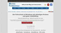 Desktop Screenshot of michas-fahrschule.org